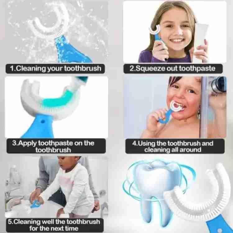 Baby Safety Helmet With Free U shaped baby toothbrush
