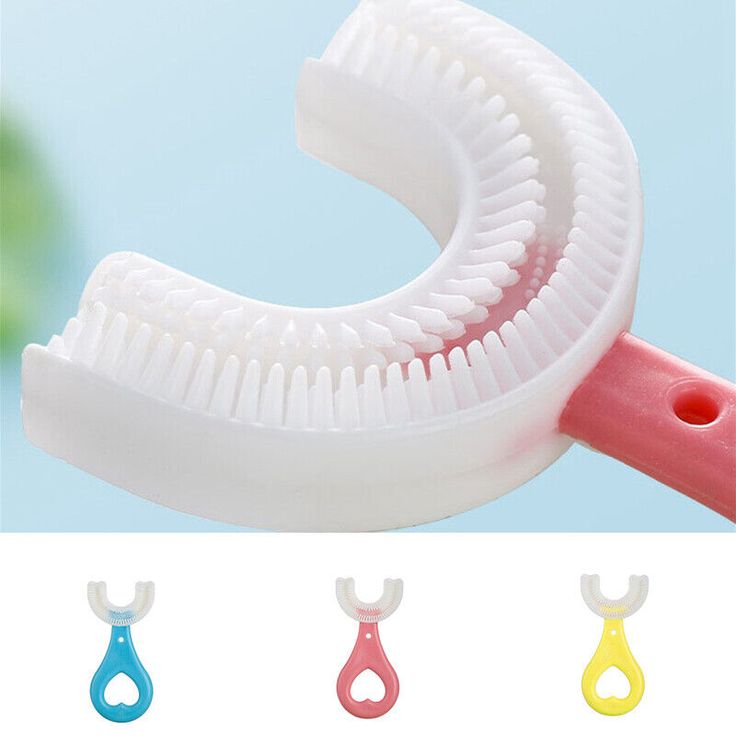 U-Shaped Toothbrush for Children 2 Pices