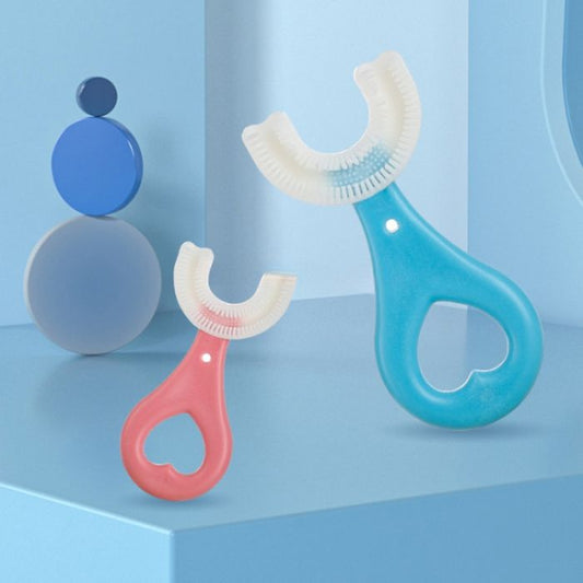 U-Shaped Toothbrush for Children 2 Pices